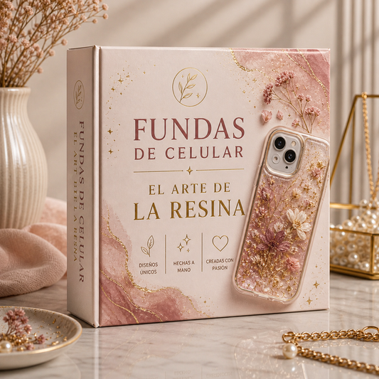 FUNDAS DE CELULAR  RESINA con videos paso a paso