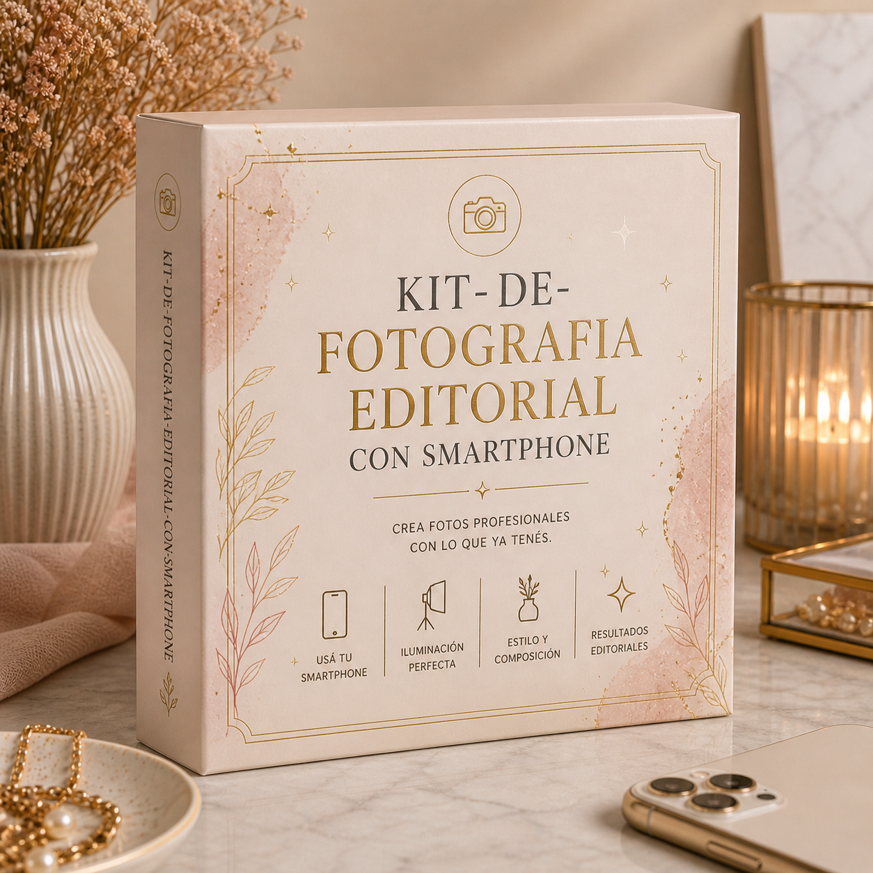 KIT DE FOTOGRAFIA EDITORIAL SMARTPHONE