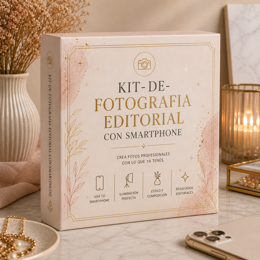 KIT DE FOTOGRAFIA EDITORIAL SMARTPHONE